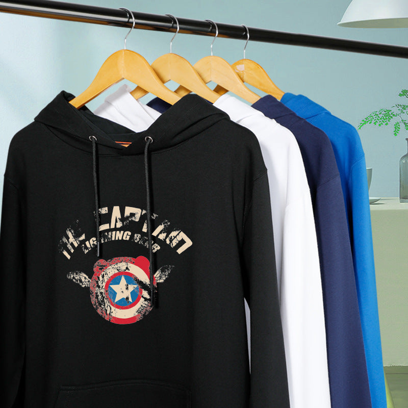Captain America Hoodie plus Size Hoodie