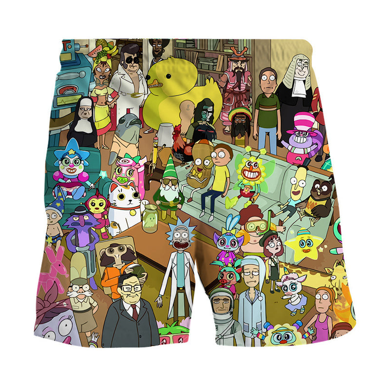 Rick and Morty Shorts Anime 3D Printing