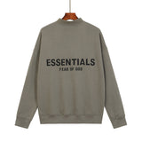 Fog Essentials Long Sleeve round Neck Sweatshirt Fog Brother Seven Seasons Adhesive Lettered Casual Polo Sweater