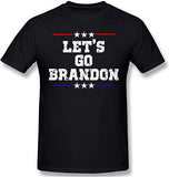 Let's Go Brandon T Shirt Printed Casual Short-Sleeved T-shirt Men's