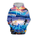 Fire and Ice Hoodie 3D Printing