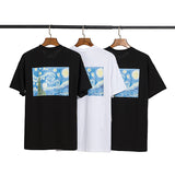 Fog T Shirt Printed European Size Casual Men's and Women's Short Sleeve fear of god