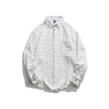 Men Shacket Long Sleeve Autumn Shirt Autumn Men's Shirt Japanese Campus Shirt