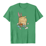 Mens Easter Shirts Printed Round Neck