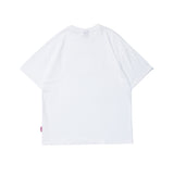 Men's T Shirt Summer Casual Tops Cartoon Printed Short Sleeve T-shirt Men's Harajuku Style European and American Fashion Brand Half Sleeve Street Fashion Loose Half Sleeve