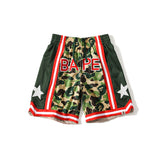 A Bath Ape Shorts Summer Men's Breathable Casual Exercise Camouflage XINGX Shorts