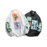 Men Shacket Long Sleeve Autumn Shirt Autumn Printed Men's Shirt