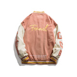 Varsity Jacket for Men Baseball Jackets Ruiienrs X Built to Last Spring Fashion Baseball Uniform