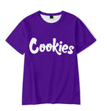 Cookies Shirt Cookie Cookie Letter 3D Printing Unisex Style Men's and Women's T-shirt