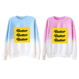 Kuromi Sweatshirt Butter Print Couple Casual Sweatshirt round Neck