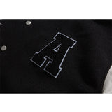 Varsity Jacket for Men Baseball Jackets High Street Stitching Baseball Uniform Loose Jacket