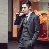 Casual Groom Attire Tuxedo Suits for Men Business Men Suit Winter Suit Men's Casual Business Suit