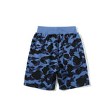 A Ape Print Shorts Camouflage Shorts Men's and Women's Men's Beach Shorts Middle Pants