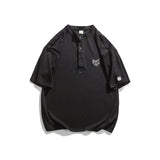 Men's T Shirt Summer Casual Tops Men's Summer Vintage Men's round Neck Short Sleeve Casual Polo Shirt Fashion