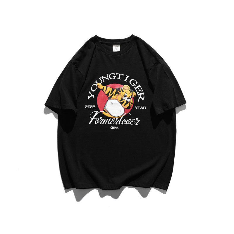 2022 Summer man t shirt Printed Short Sleeve