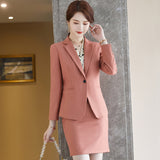 Women Pants Suit Uniform Designs Formal Style Office Lady Bussiness Attire Fashion Slim-Fitting Work Clothes