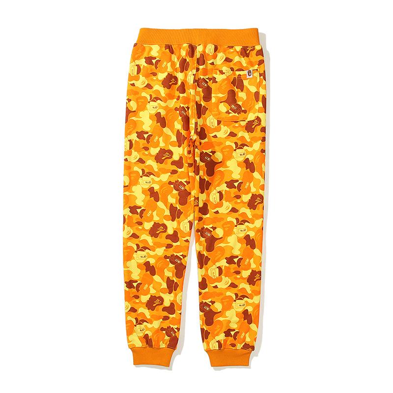 A Ape Print Pant Summer Hip Hop Loose Casual Sweatpants Men's and Women's Printed Trousers