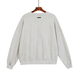 Fog Essentials Long Sleeve round Neck Sweatshirt Baseball League Pattern Crew Neck Pullover Sweatshirt