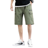 Men Cargo Shorts Sports Shorts Men's Summer Outer Wear Thin Pants Loose Casual Trend Fifth Pants I Middle Pants