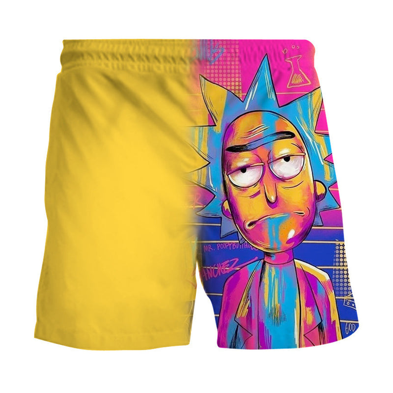 Rick and Morty Shorts 3D Printed Cartoon Anime
