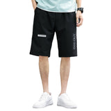 Mens Cargo Shorts Men's Shorts Summer Casual Trend Loose Middle Pants 5 Points Outer Wear Large Trunks Beach Pants Middle Pants