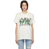 Amiri T Shirt Coconut Tree Letter Printing