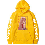 Chainsaw Man Hoodie Parva Peripheral Fleece Printed