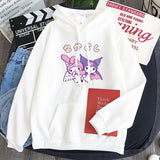 Kuromi Hoodie Goth Clow M Harajuku Style Loose Sweater Women's Long-Sleeved Top