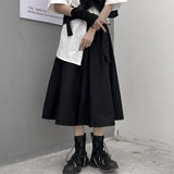 Harajuku Clothing Summer Solid Color Workwear Skirt Wofor men Casual