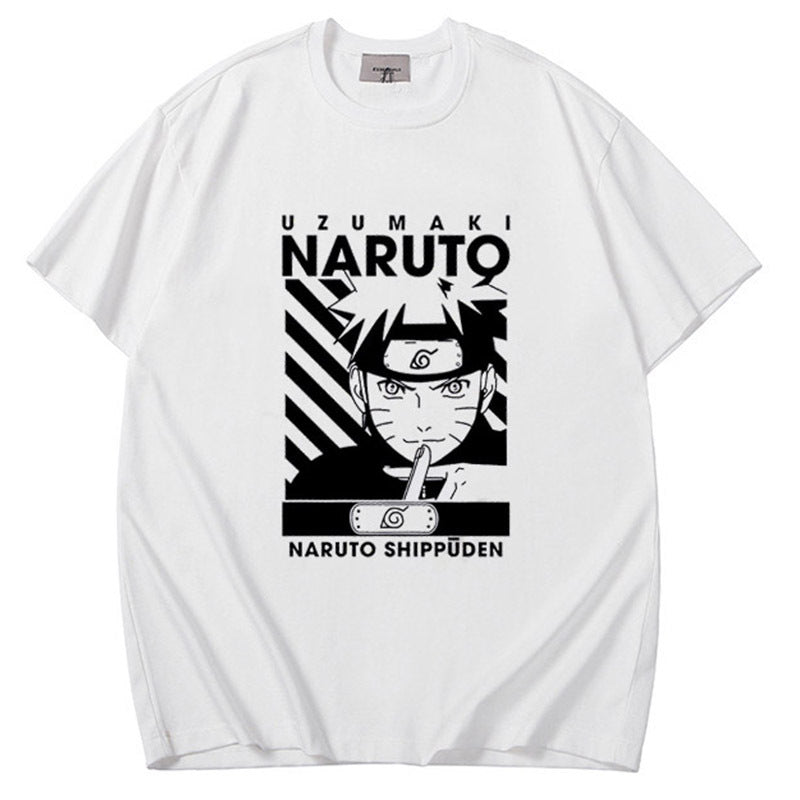 Anime Tshirts Aesthetic Men's Shirt Simple Fashion Men's Short Sleeve Summer Casual Short Sleeve Top