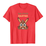 Mens Easter Shirts Printed Round Neck