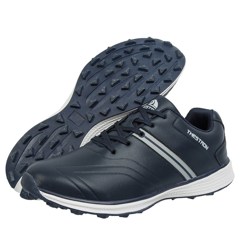 Men Golf Shoes Waterproof Microfiber Upper