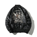 Kanye Bomber Jacket Printed Embroidered Baseball Uniform