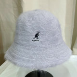 LL Cool J Hat Kangaroo Warm Couple Men and Women Fashion Rabbit Fur Bucket Hat Bucket Hat