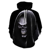 Skull Hoodie Skull Sweater Hooded