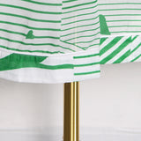 Green Fairycore Dress Pastoral Style Green Dress Autumn Small Stand Collar Single-Breasted Printing and Dyeing High Waist Big Swing Dress