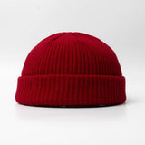 Mens Beanies Autumn Winter Retro Skullcap Chinese Landlord Hat Hip-Hop Street Men's Girl's Cap