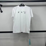 Men'S Tshirt Cotton Casual Arrow Flower Print Owt