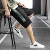 Mens Cargo Shorts Men's Summer Trendy Loose Leisure Sports Fifth Pants