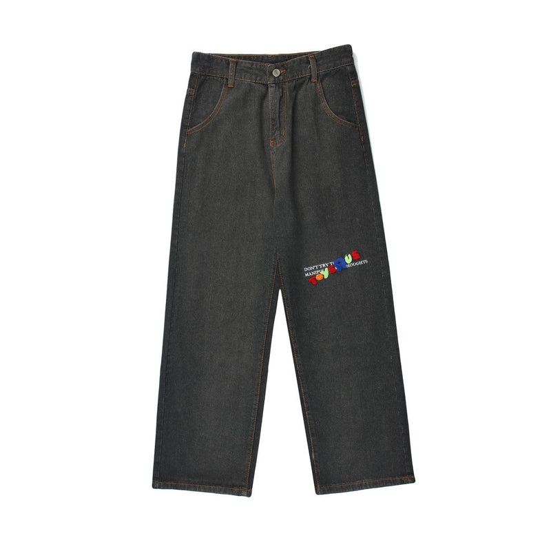 Jeans Men's plus Size Retro Sports Trousers Casual Trousers Men Jeans