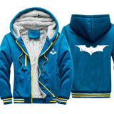 Batman Hoodie Sports Velvet Padded Thickened Sweater
