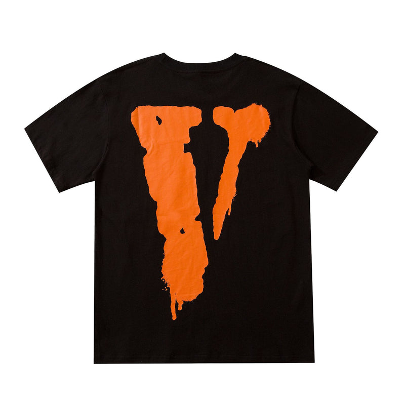 Juice WRLD Vlone Shirt English Letter Loose Half Sleeve