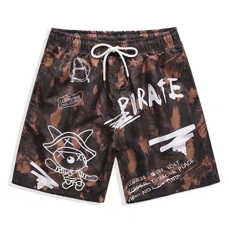 Rick and Morty Shorts Loose Vacation Leisure
