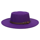 Cam Newton Hats British Elegance round Ring Top Hat Men Women Flat Top Woolen Top Hat