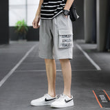 Men Cargo Shorts Men's Summer Outdoor Casual Sports Cargo Loose Ice Silk Fifth Pants