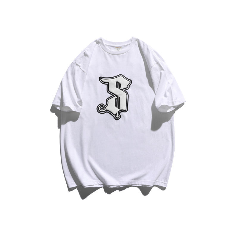 2022 Summer man t shirt Couple Neutral round Neck Half Sleeve