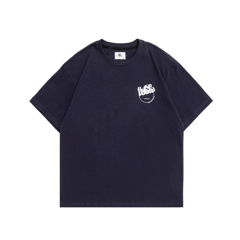 2022 Summer Man T Shirt Letter Printed round Neck