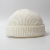 Mens Beanies Autumn Winter Retro Skullcap Chinese Landlord Hat Hip-Hop Street Men's Girl's Cap