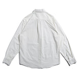 Men Shacket Long Sleeve Autumn Shirt Fall Pure Color Simple Casual Shirt