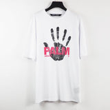 Palm Angels Printed Letter Short Sleeve T-shirt Men and Women Casual Student